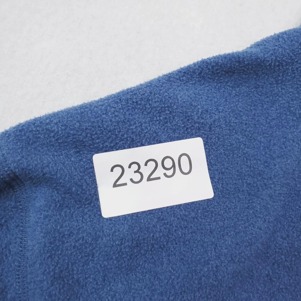 North Face Pullover Mens 2XL Blue TKA Glacier 100 Fleece Quarter Zip Sweater